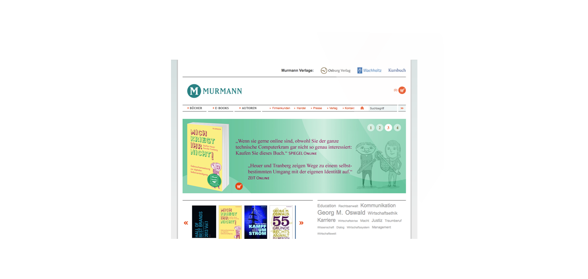 Relaunch Murmann Verlag