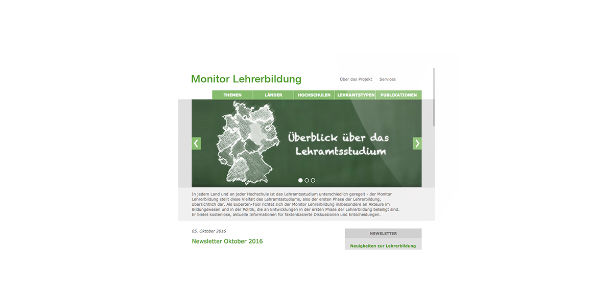 Monitor Lehrerbildung